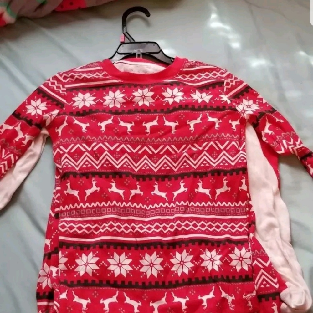 Girls 3 Piece Holiday Pajama Set